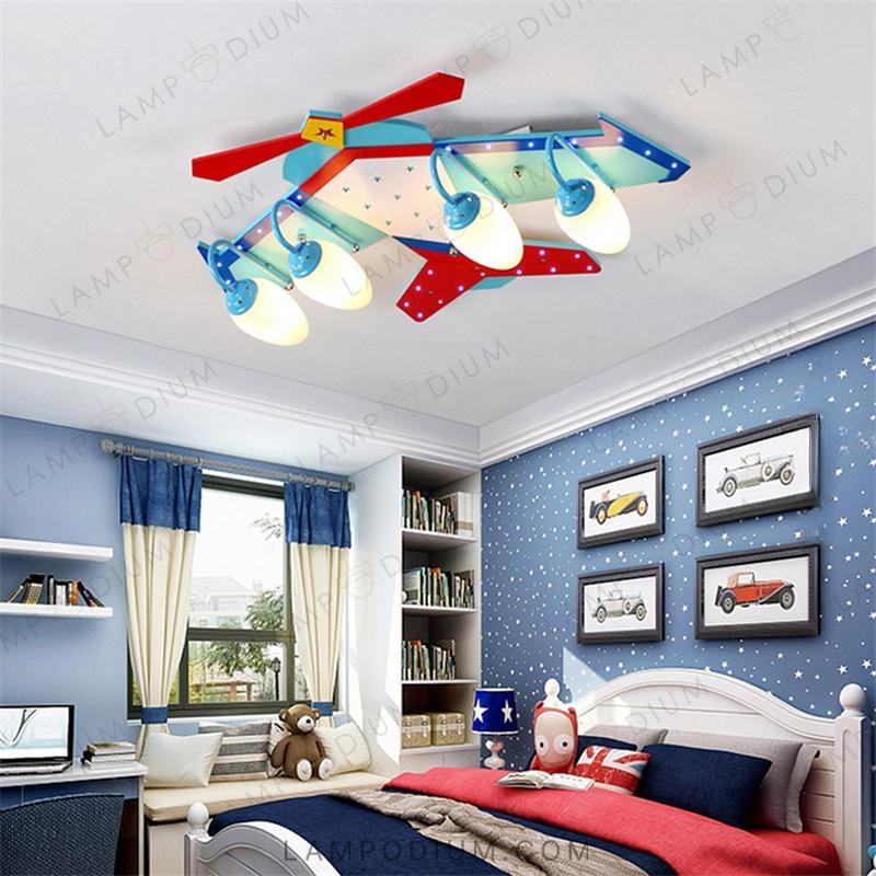 Ceiling light fixture AIRCRAFT