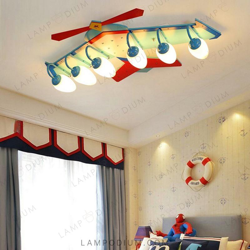 Ceiling light fixture AIRCRAFT