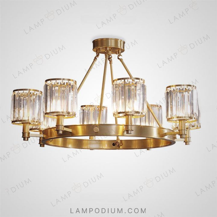 Circular chandeliers and lamps AIRIN