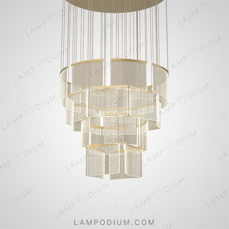 Ready combination of lamps AKSELINE