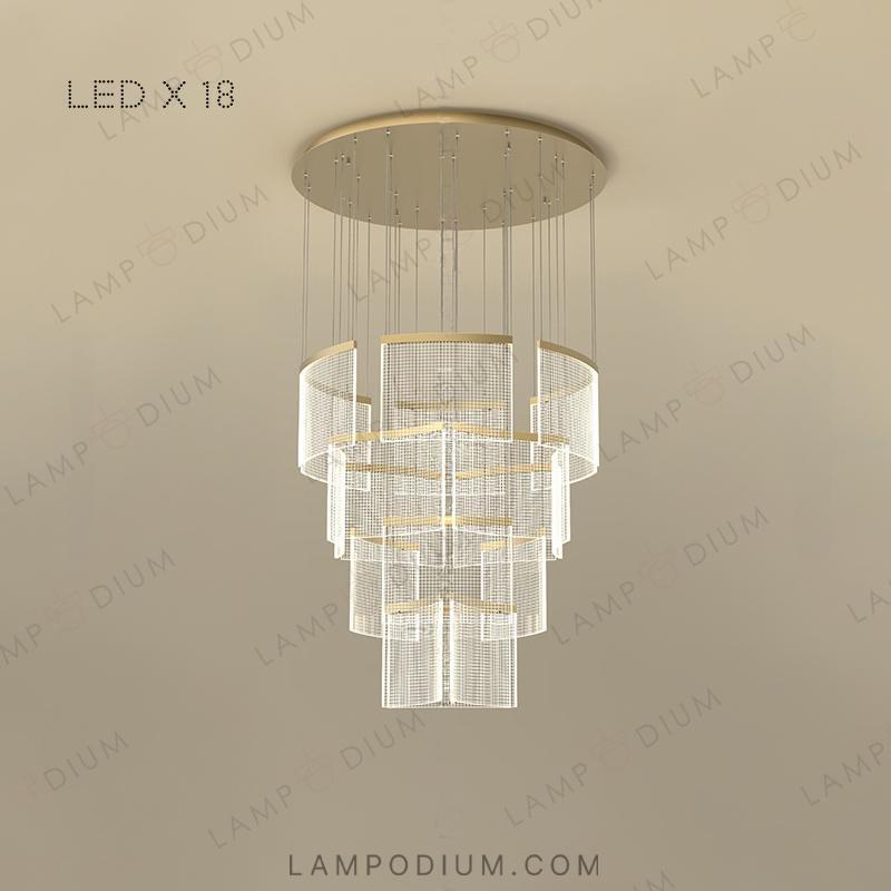 Ready combination of lamps AKSELINE