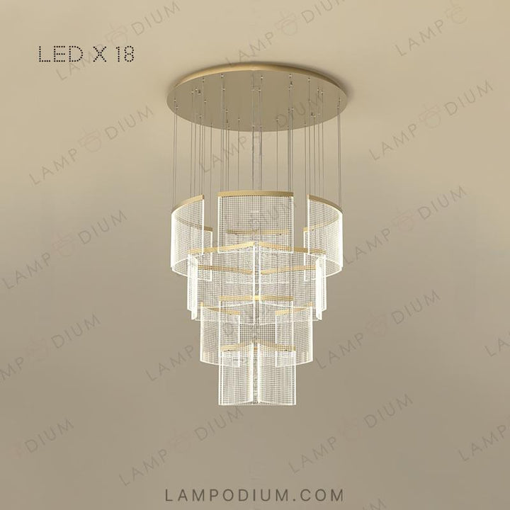 Ready combination of lamps AKSELINE