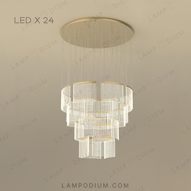 Ready combination of lamps AKSELINE