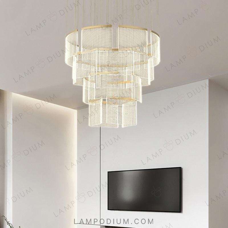 Ready combination of lamps AKSELINE