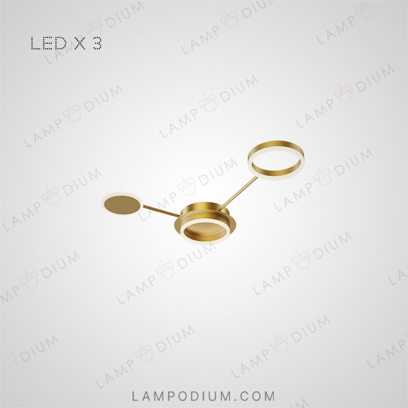 Ceiling light fixture ALDAN