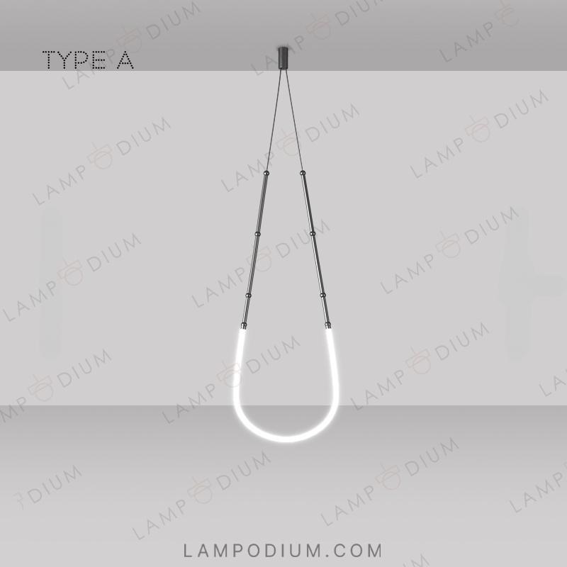 Hanging lamp ALRIK ONE