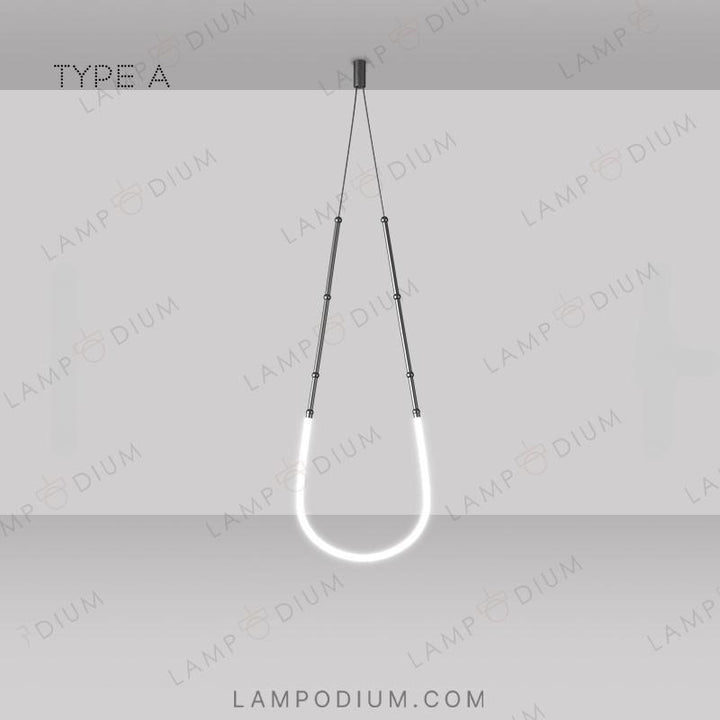 Hanging lamp ALRIK ONE