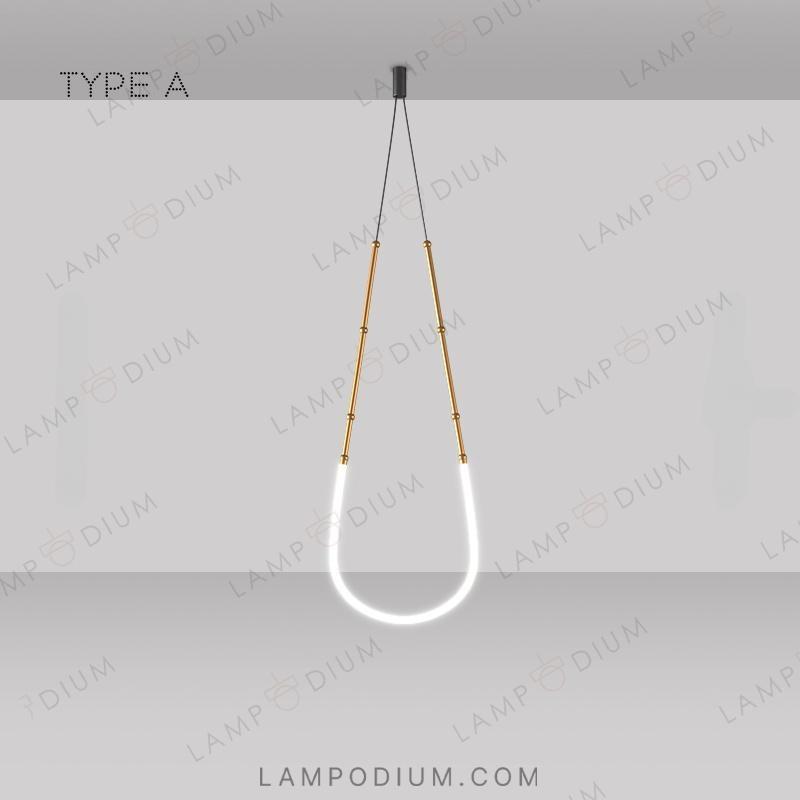 Hanging lamp ALRIK ONE