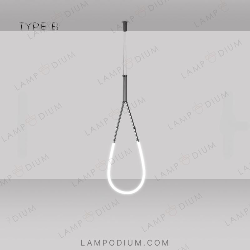 Hanging lamp ALRIK ONE