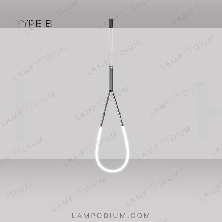 Hanging lamp ALRIK ONE