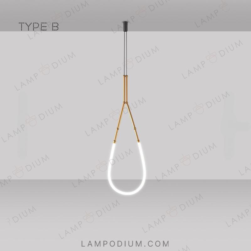 Hanging lamp ALRIK ONE