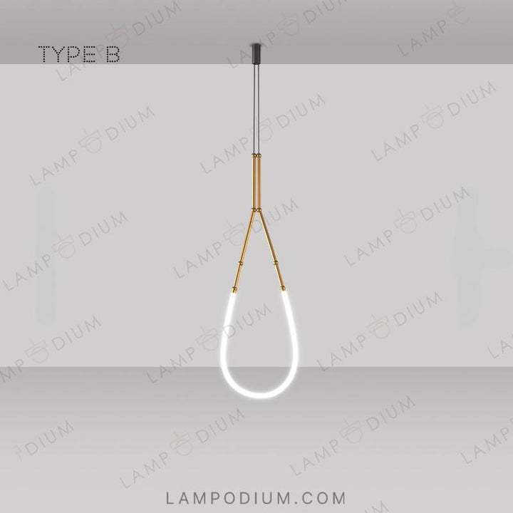 Hanging lamp ALRIK ONE