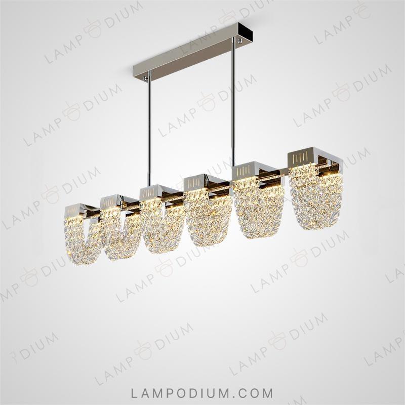 Linear, row luminaire ALVARIN L