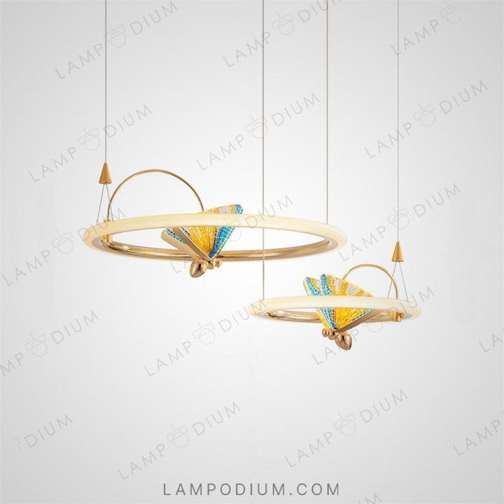 Ring chandeliers and light fixtures AMELIS RING