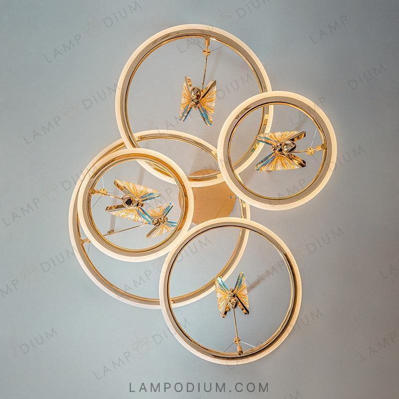 Ring chandeliers and light fixtures AMELIS RING