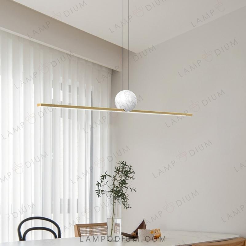 Linear, row light fixture AMOUR