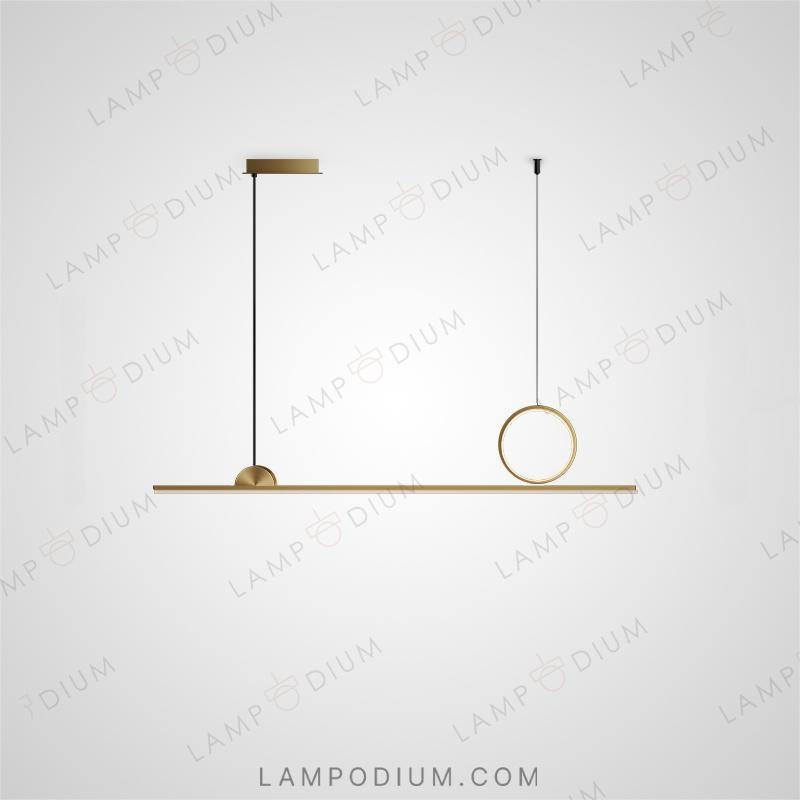 Linear, row luminaire AMRAM B