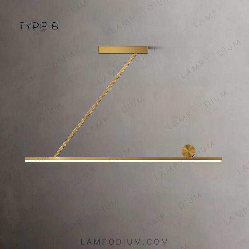 Linear, row luminaire AMRAM