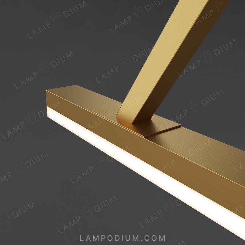 Linear, row luminaire AMRAM