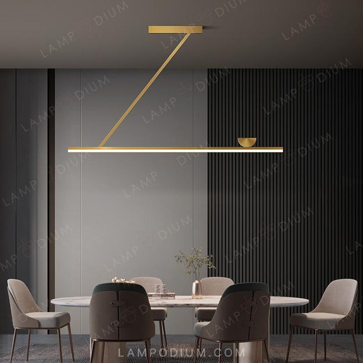 Linear, row luminaire AMRAM