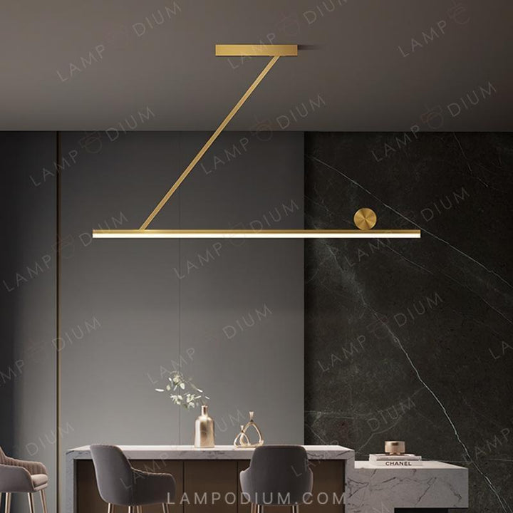 Linear, row luminaire AMRAM