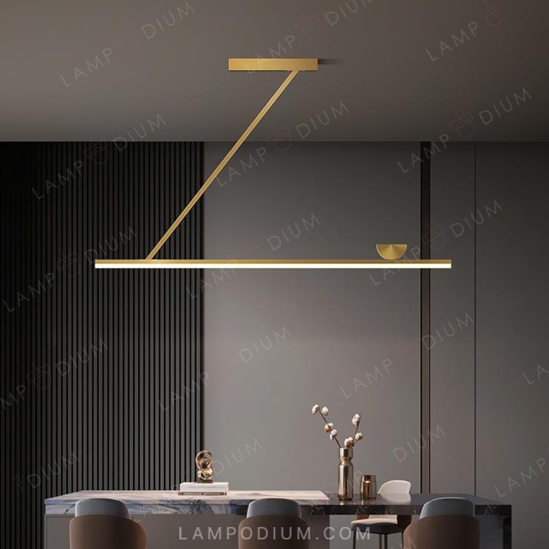 Linear, row luminaire AMRAM