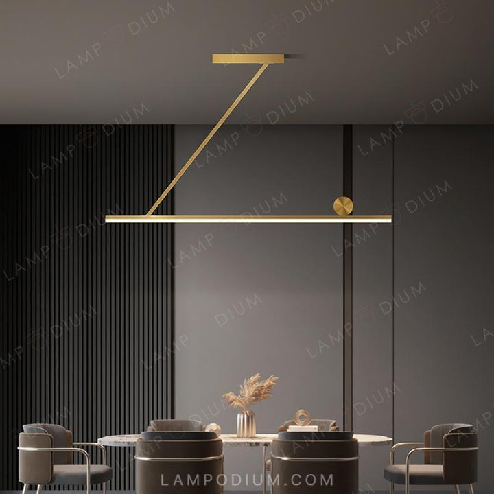 Linear, row luminaire AMRAM