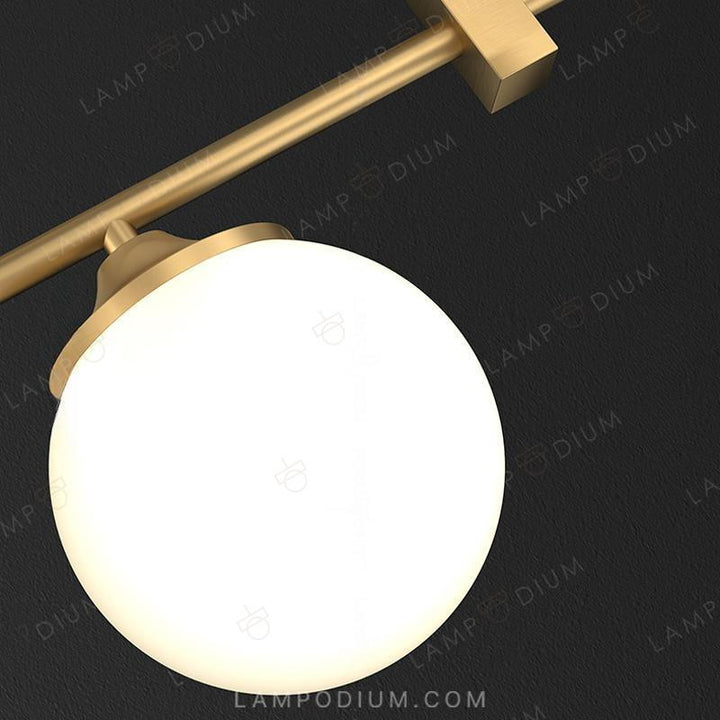 Linear, row luminaire APODIS