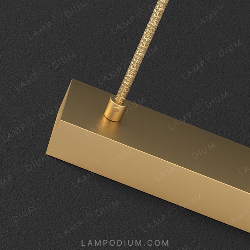 Linear, row luminaire APODIS