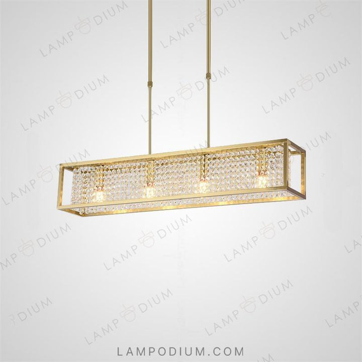 Linear, row luminaire ARCTUR