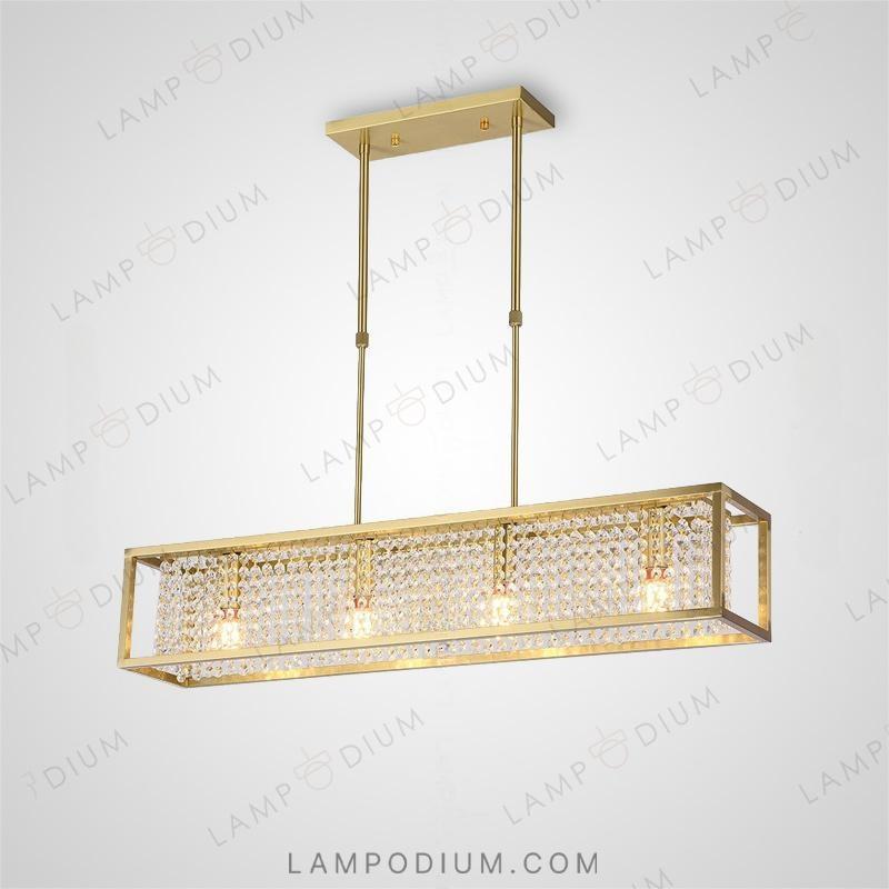 Linear, row luminaire ARCTUR