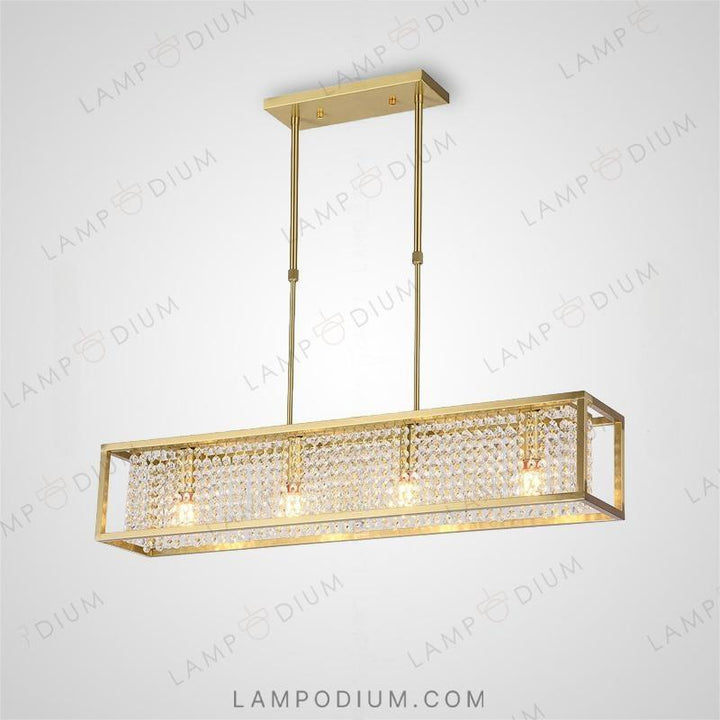 Linear, row luminaire ARCTUR