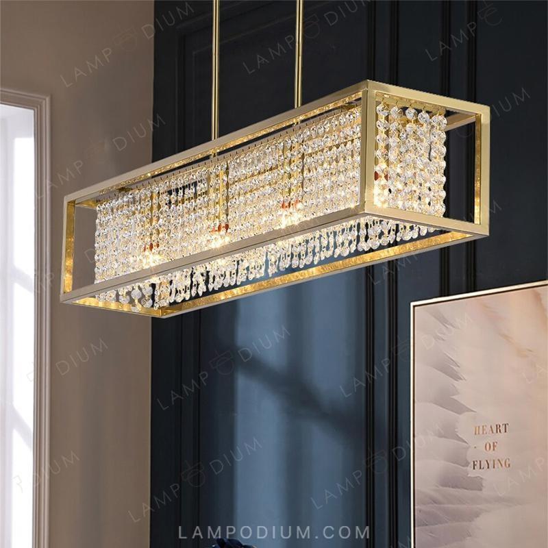 Linear, row luminaire ARCTUR