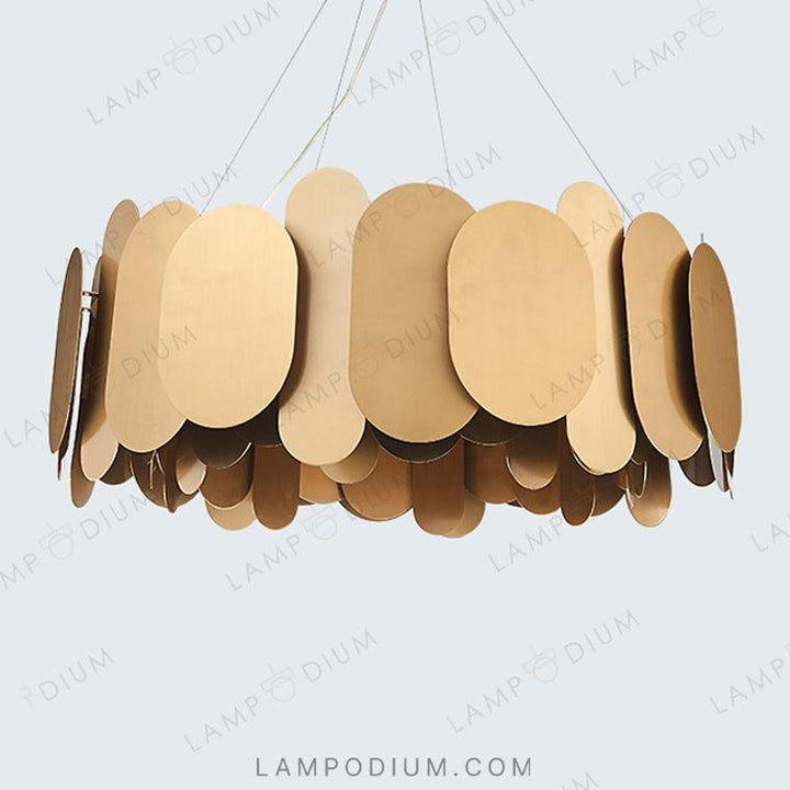 Circular chandeliers and light fixtures ARGON