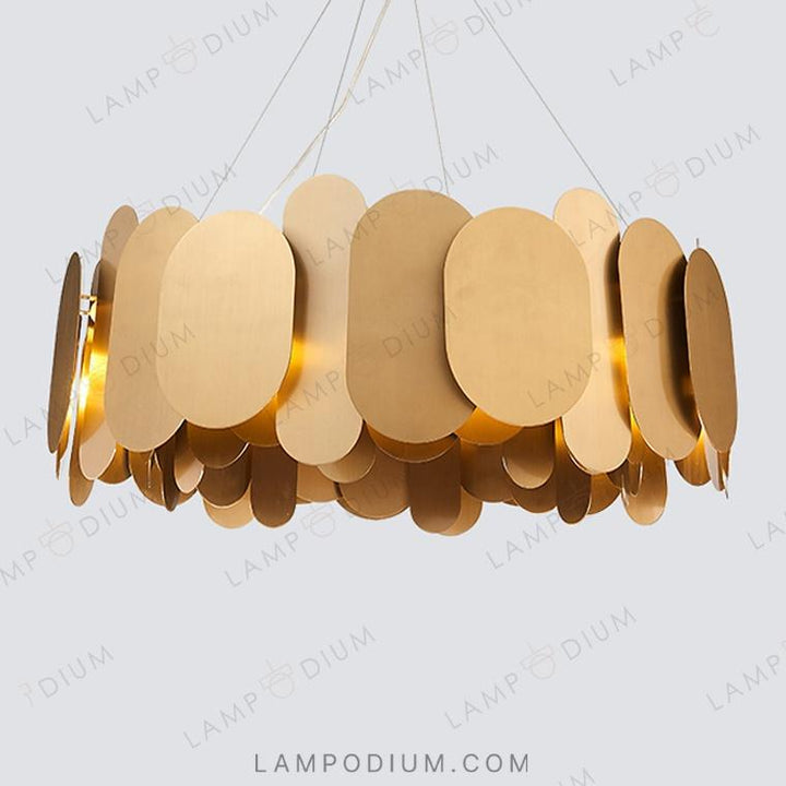 Circular chandeliers and light fixtures ARGON