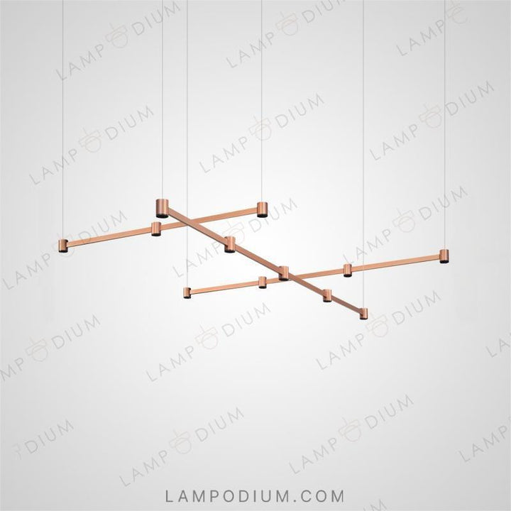 Linear, row luminaire ARKADI