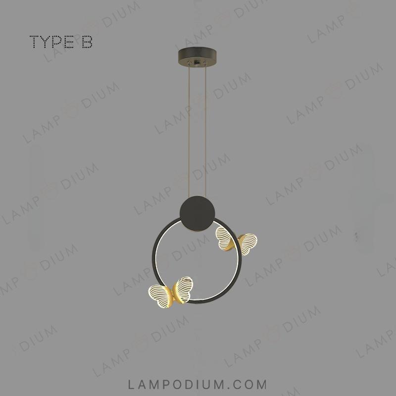 Pendant light BABETTA GEOMETRY