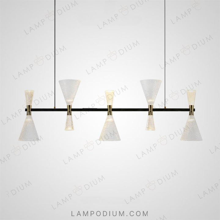 Linear, row luminaire BALLET LONG