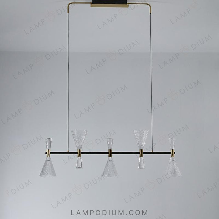 Linear, row luminaire BALLET LONG