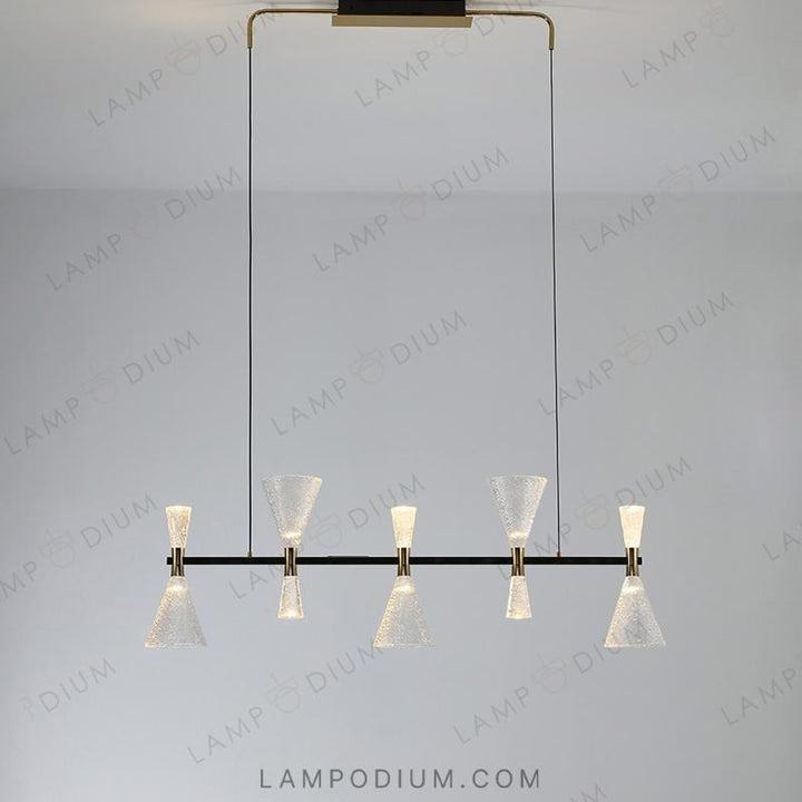 Linear, row luminaire BALLET LONG