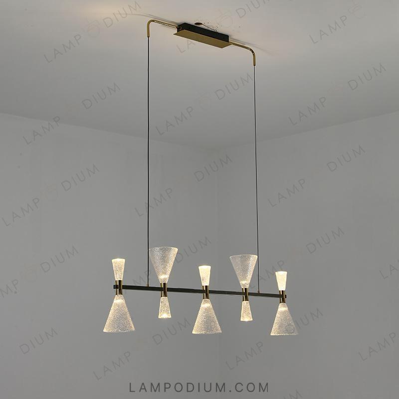 Linear, row luminaire BALLET LONG