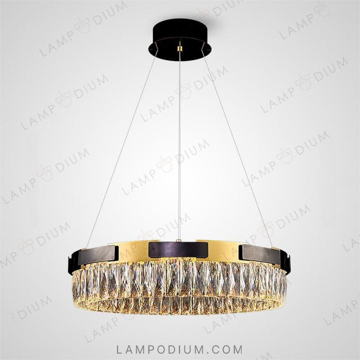 Circular chandeliers and light fixtures BALTASAR ONE