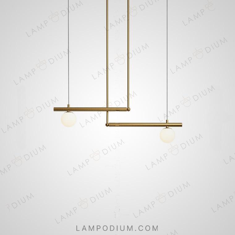 Linear, row luminaire BARRA