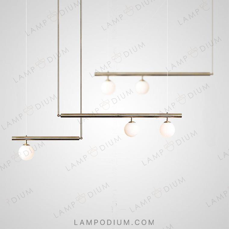 Linear, row luminaire BARRA