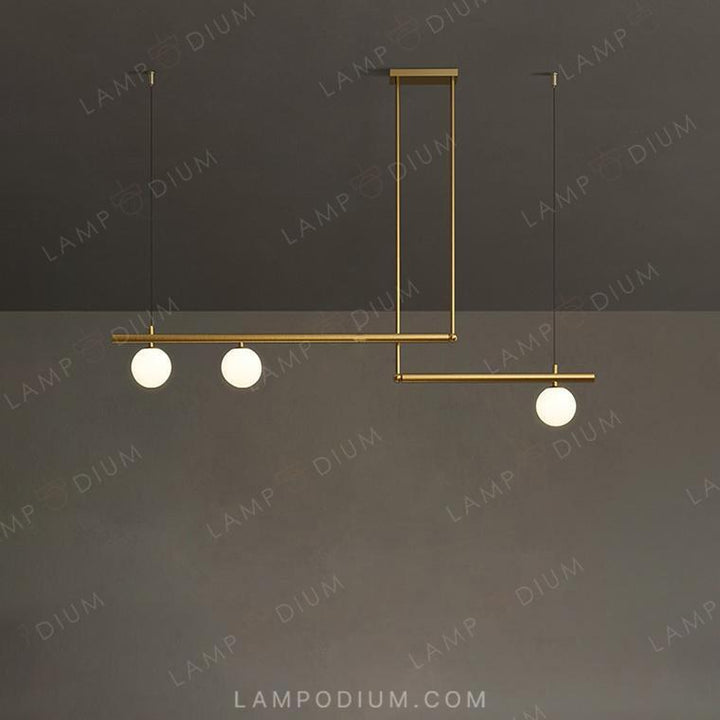 Linear, row luminaire BARRA