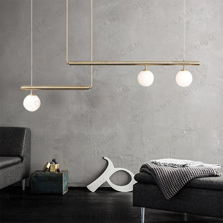 Linear, row luminaire BARRA