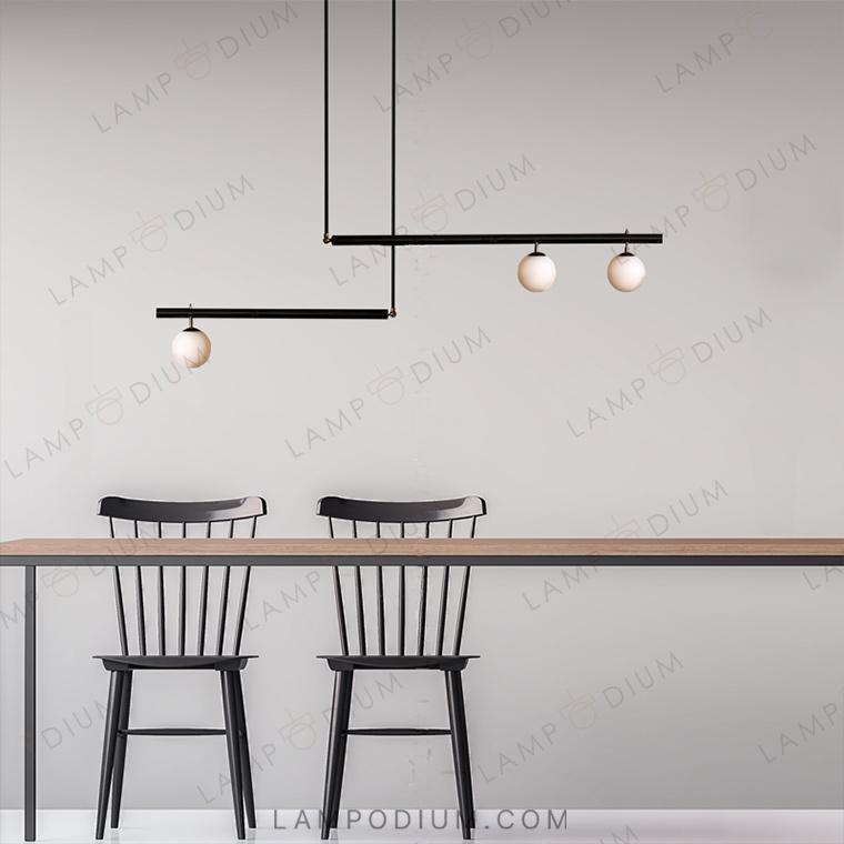 Linear, row luminaire BARRA