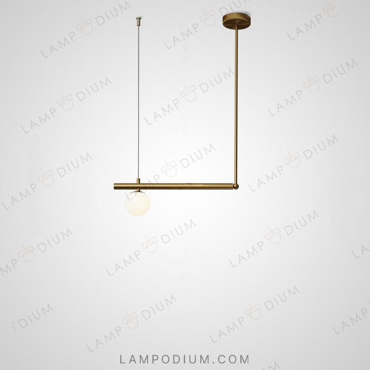 Linear, row luminaire BARRA