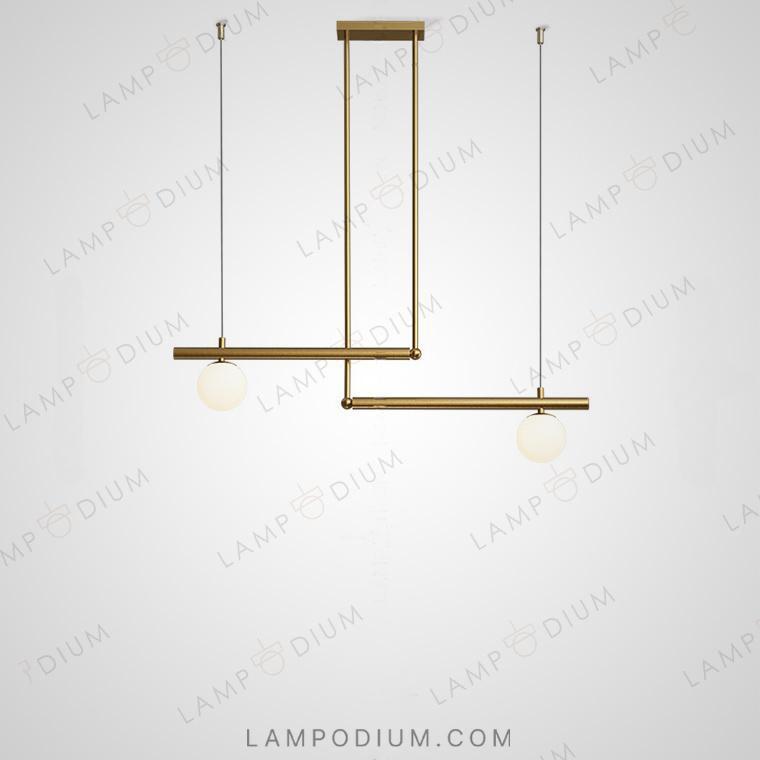 Linear, row luminaire BARRA