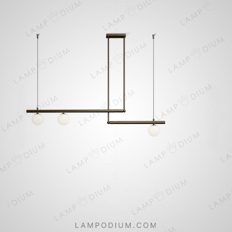 Linear, row luminaire BARRA